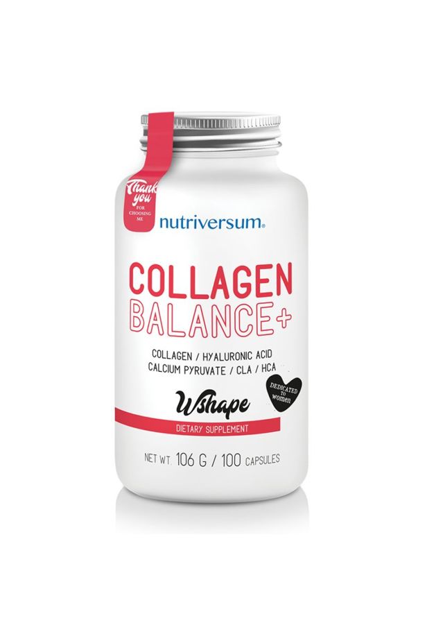 Collagen Balance + - 100 capsules - WSHAPE - Nutriversum